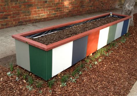 metal planter boxes melbourne|colorbond planter boxes.